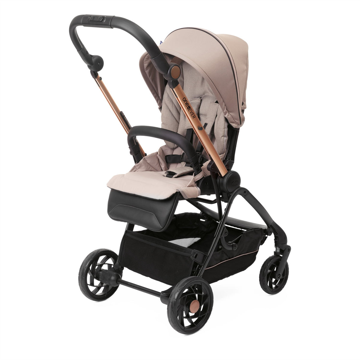 Chicco One4ever Kombi-Kinderwagen inkl. Babywanne Desert Taupe