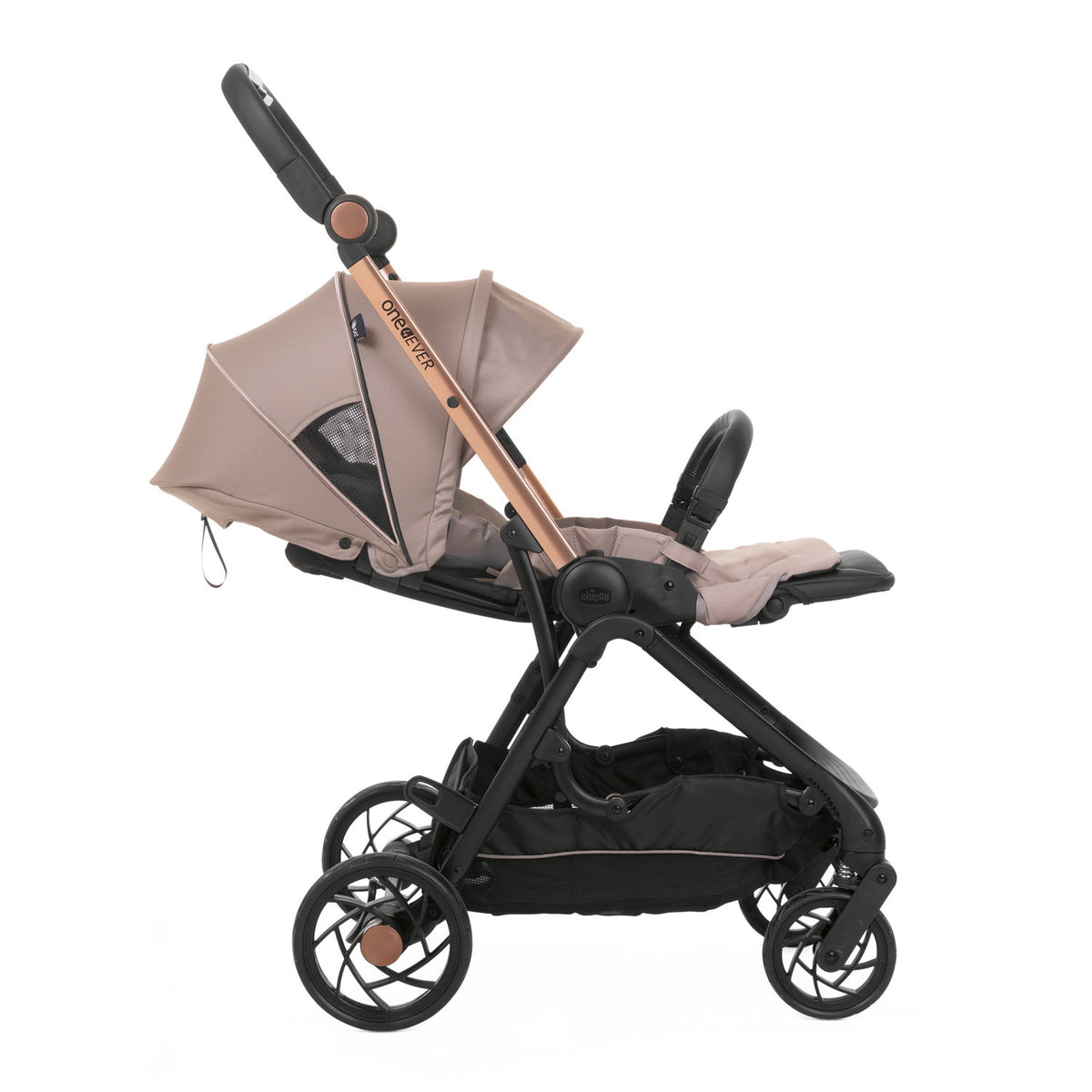 Chicco One4ever Kombi-Kinderwagen inkl. Babywanne Desert Taupe