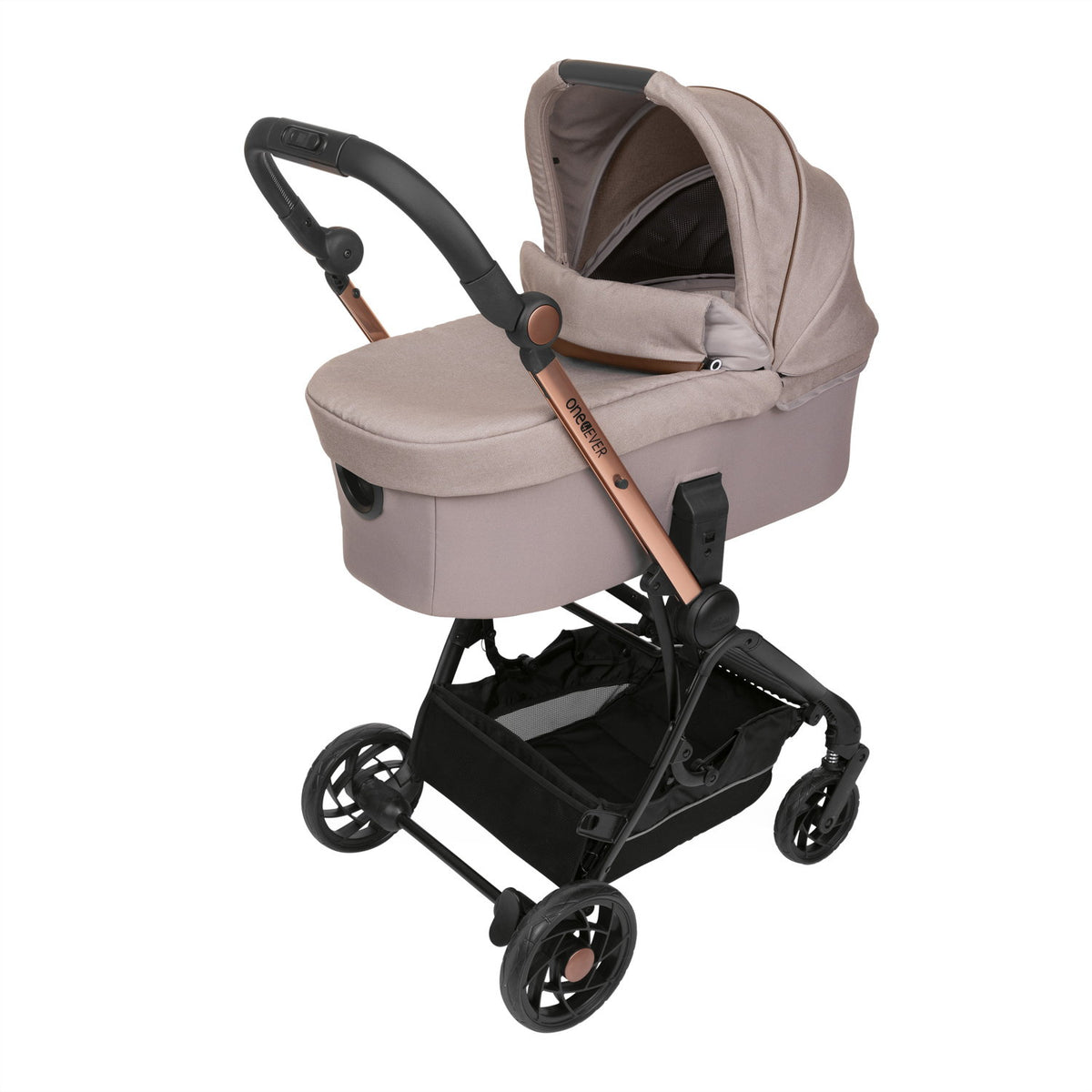 Chicco One4ever Kombi-Kinderwagen inkl. Babywanne Desert Taupe