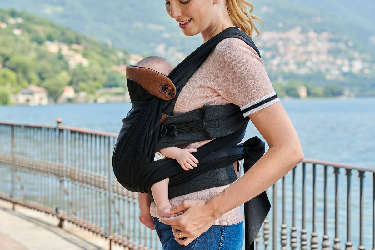 Boppy ComfyFit Luxe Bauchtrage charcoal