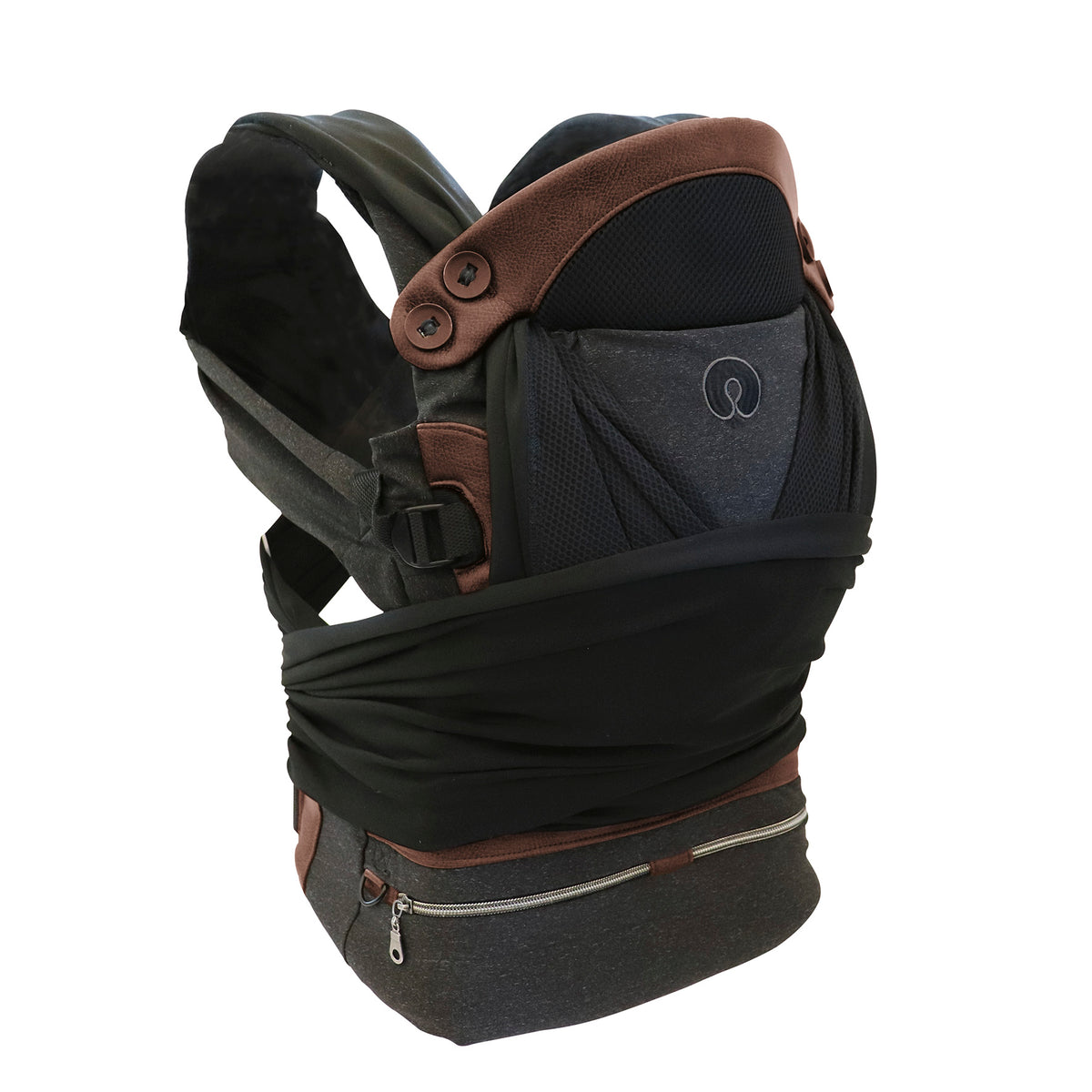 Boppy ComfyFit Luxe Bauchtrage charcoal