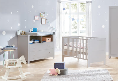 Pinolino Kinderzimmer Sparset Liv mit extrabreit Wickelkommode - Sonderangebot