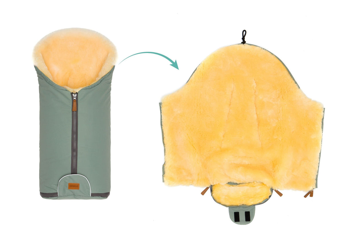 Fillikid Winterfusssack Pamir Salbei - Gr.0