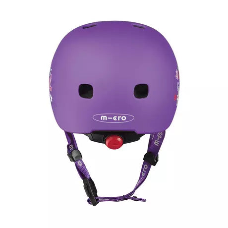 Micro Helm Floral Purple