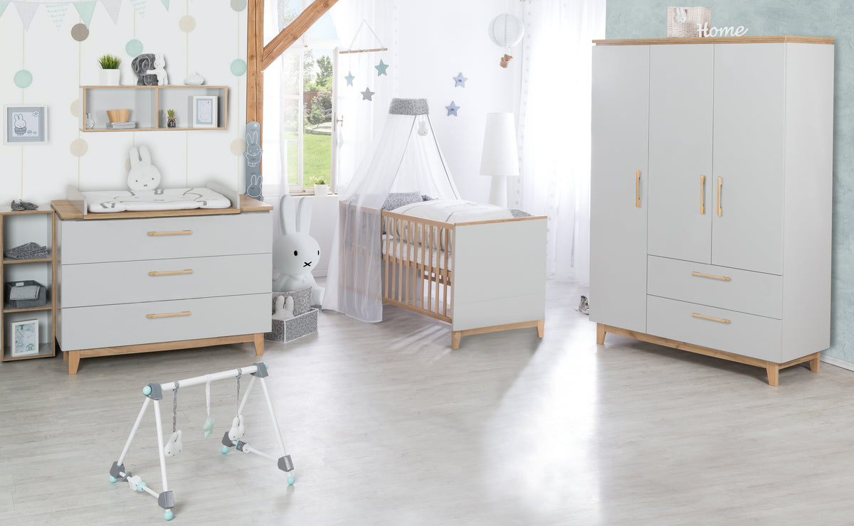 Roba Kinderzimmer 3-teilig mit Wickelkommode - CARO
