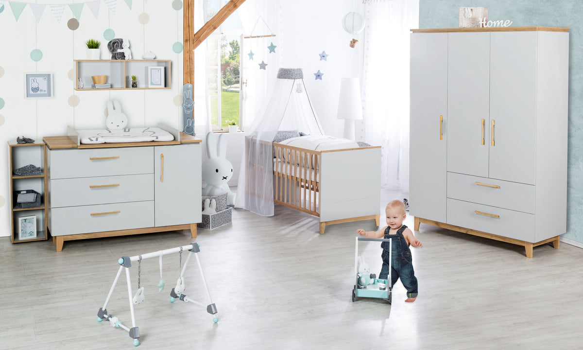 Roba Kinderzimmer 3-teilig mit Wickelkommode extrabreit - CARO