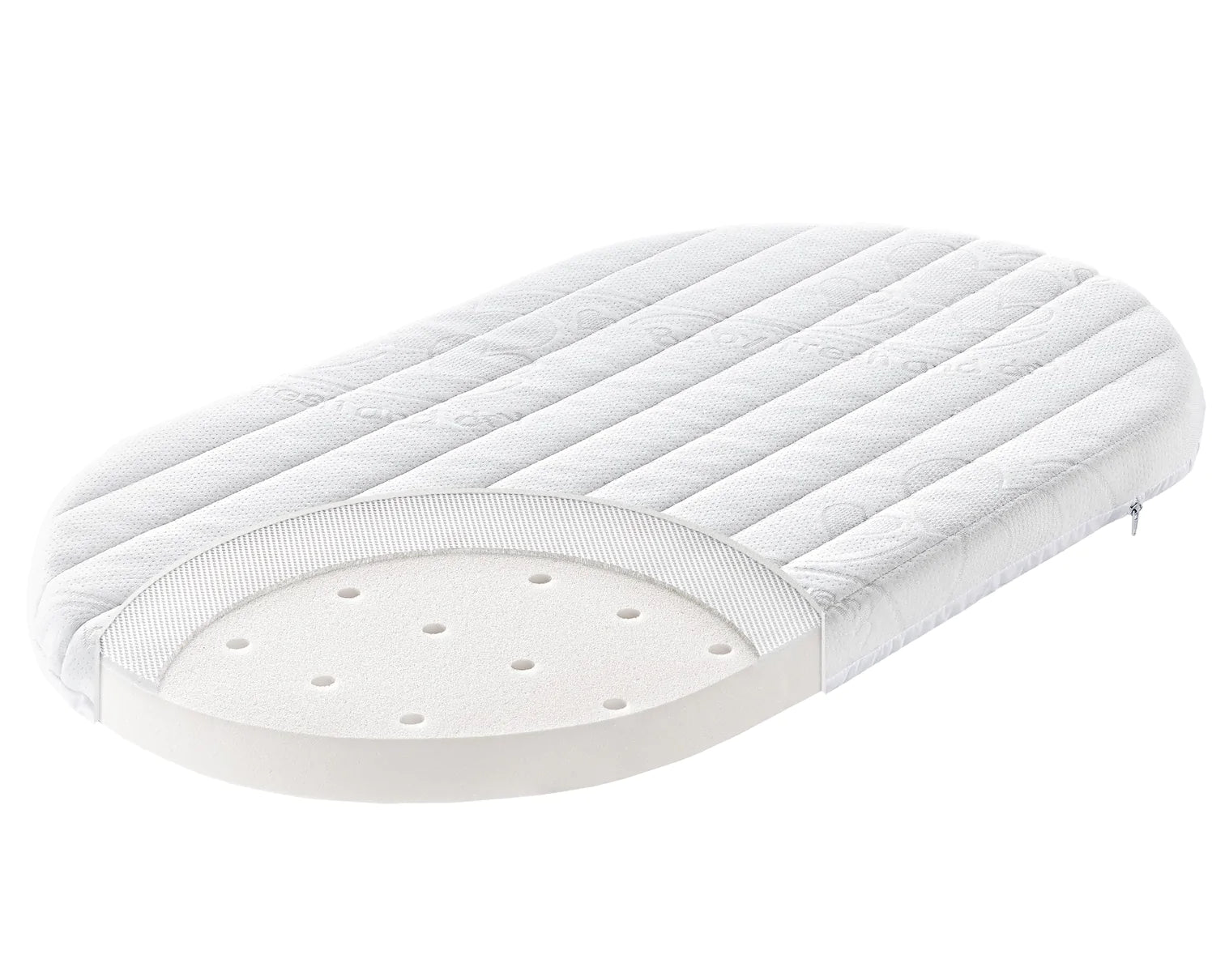 JULIUS ZÖLLNER Babymatratze für Stubenwagen XL - Flow Lite One 82 x 47 cm