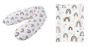 Rotho Stillkissen-Set Multi mit Wickelauflage Boho Rainbow