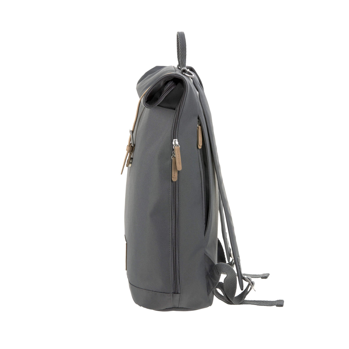 Lässig Wickelrucksack - Rolltop Backpack Anthracite