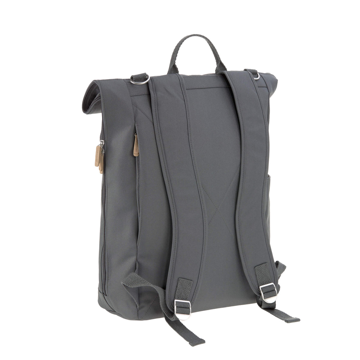 Lässig Wickelrucksack - Rolltop Backpack Anthracite