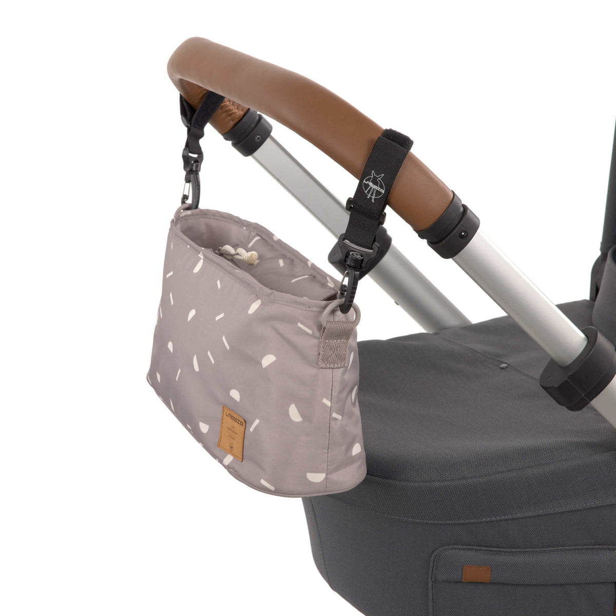 Lässig Kinderwagen Organizer Blocks taupe