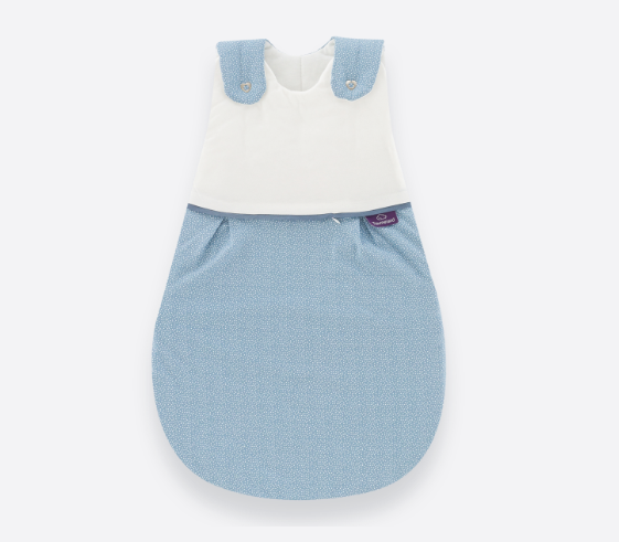 Träumeland LIEBMICH Schlafsack Punkte Blau