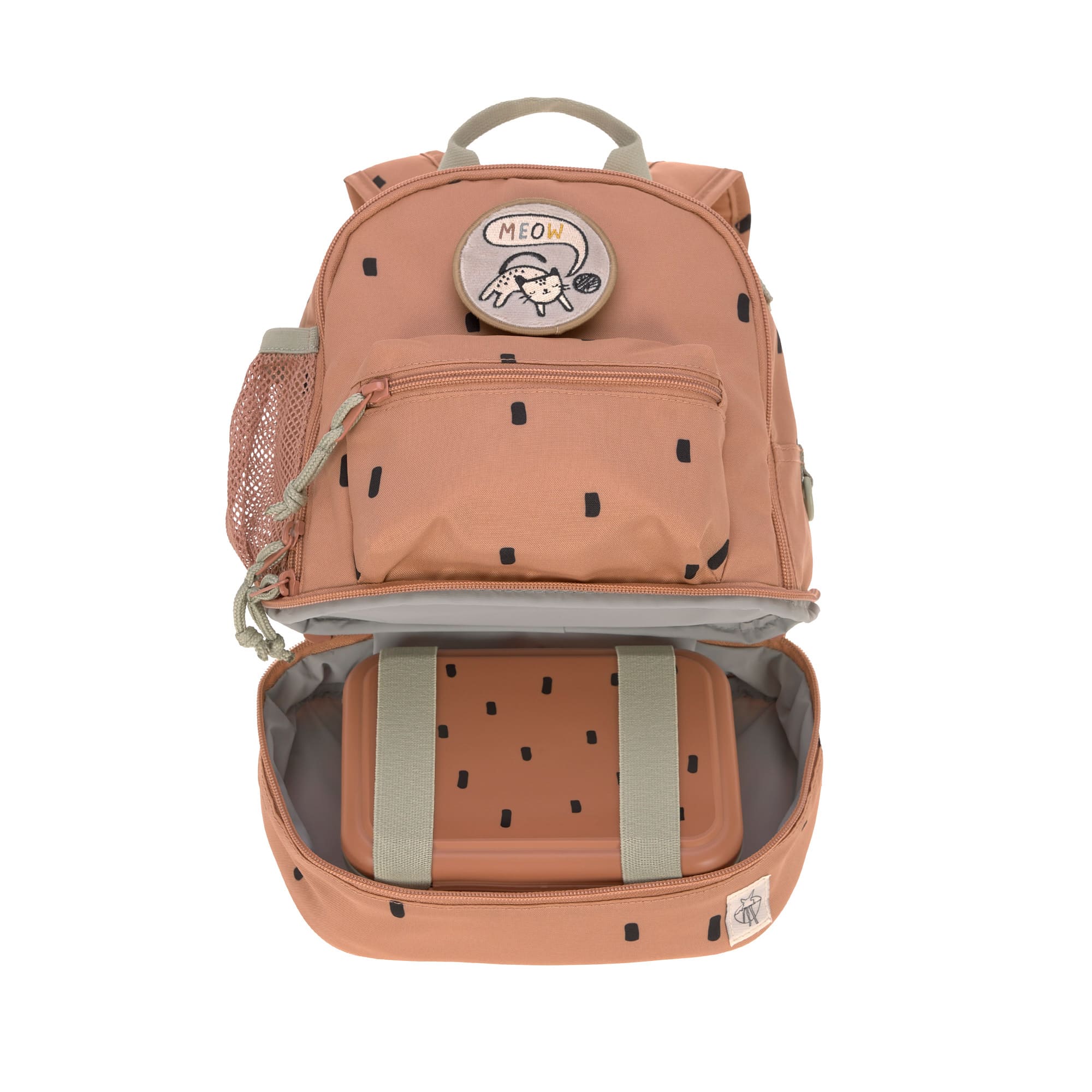 Lässig Kindergartenrucksack - Mini Backpack, Happy Prints Karamell