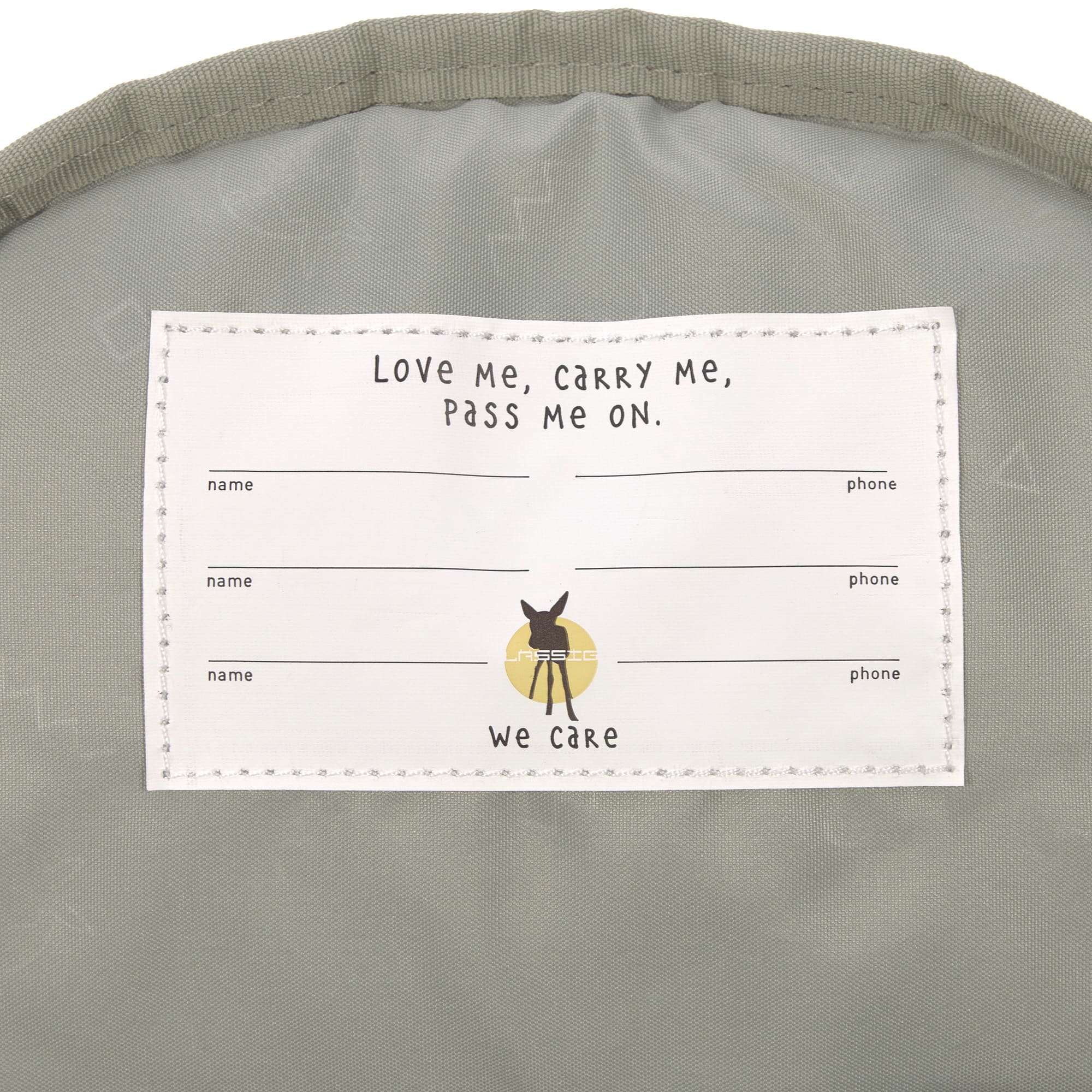 Lässig Kindergartenrucksack - Mini Backpack, Happy Prints Karamell