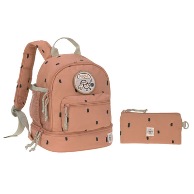 Lässig Kindergartenrucksack - Mini Backpack, Happy Prints Karamell