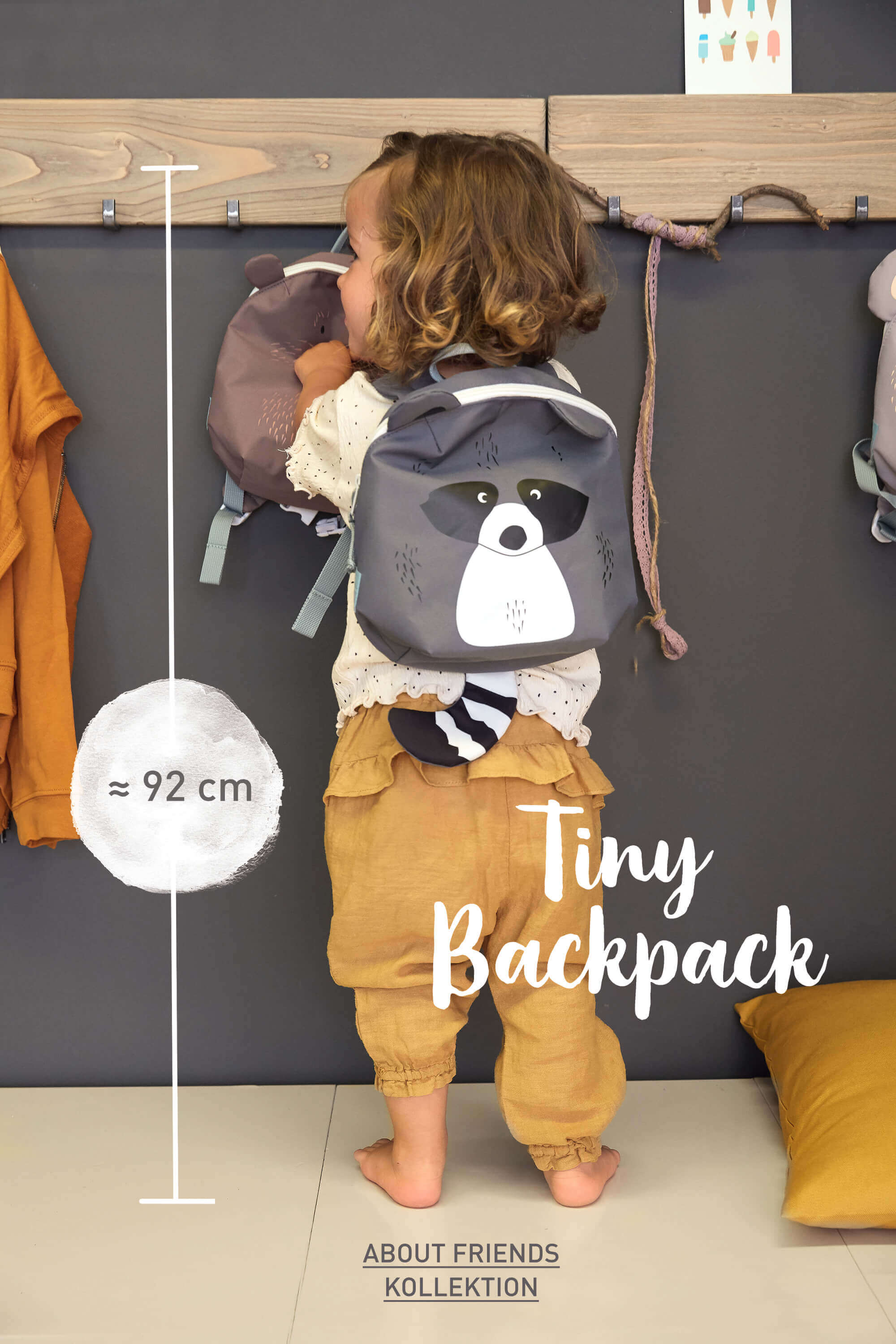 Lässig Kinderrucksack Tiny Backpack - About Friends
