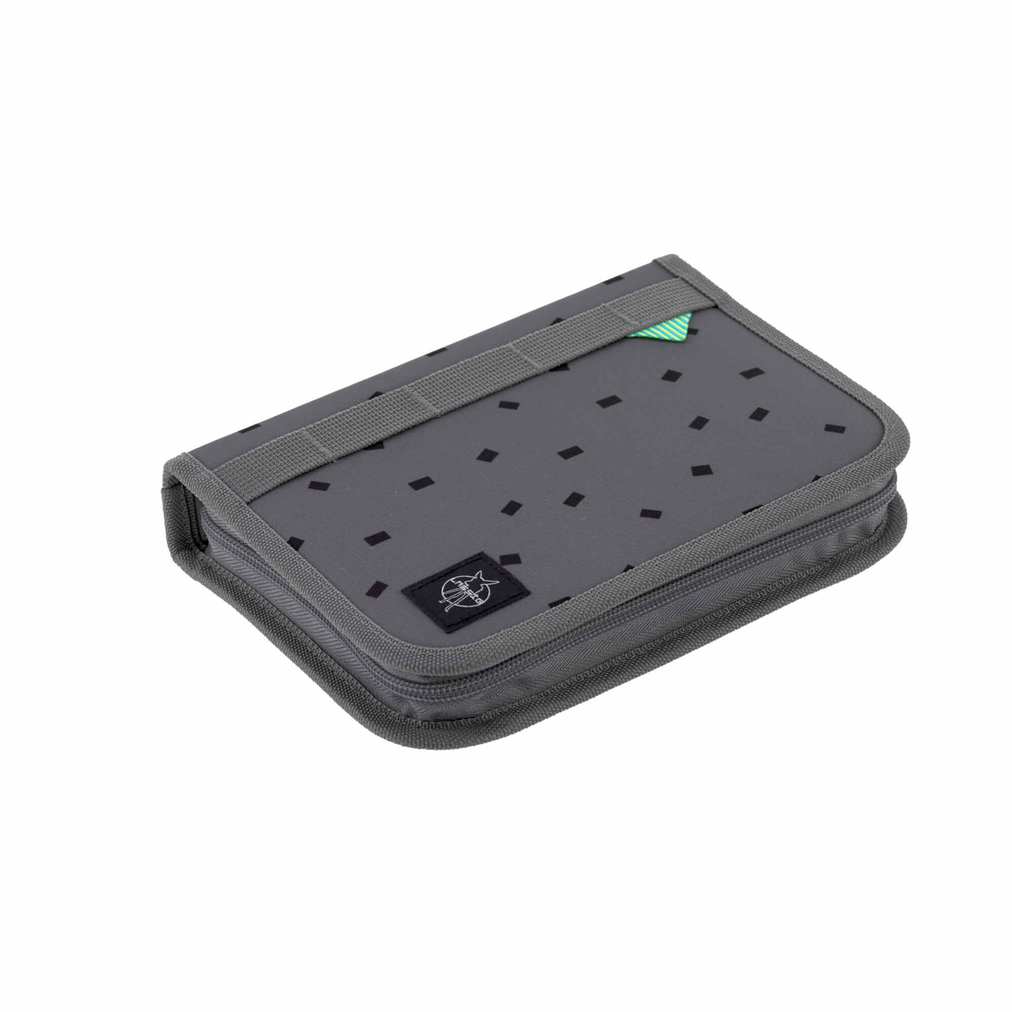 Lässig Schulranzen Set 7-teilig Flexy Unique Speckles anthracite