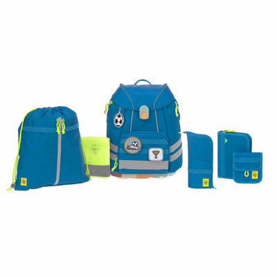 Lässig Schulranzen Set 7-teilig Flexy Unique blue