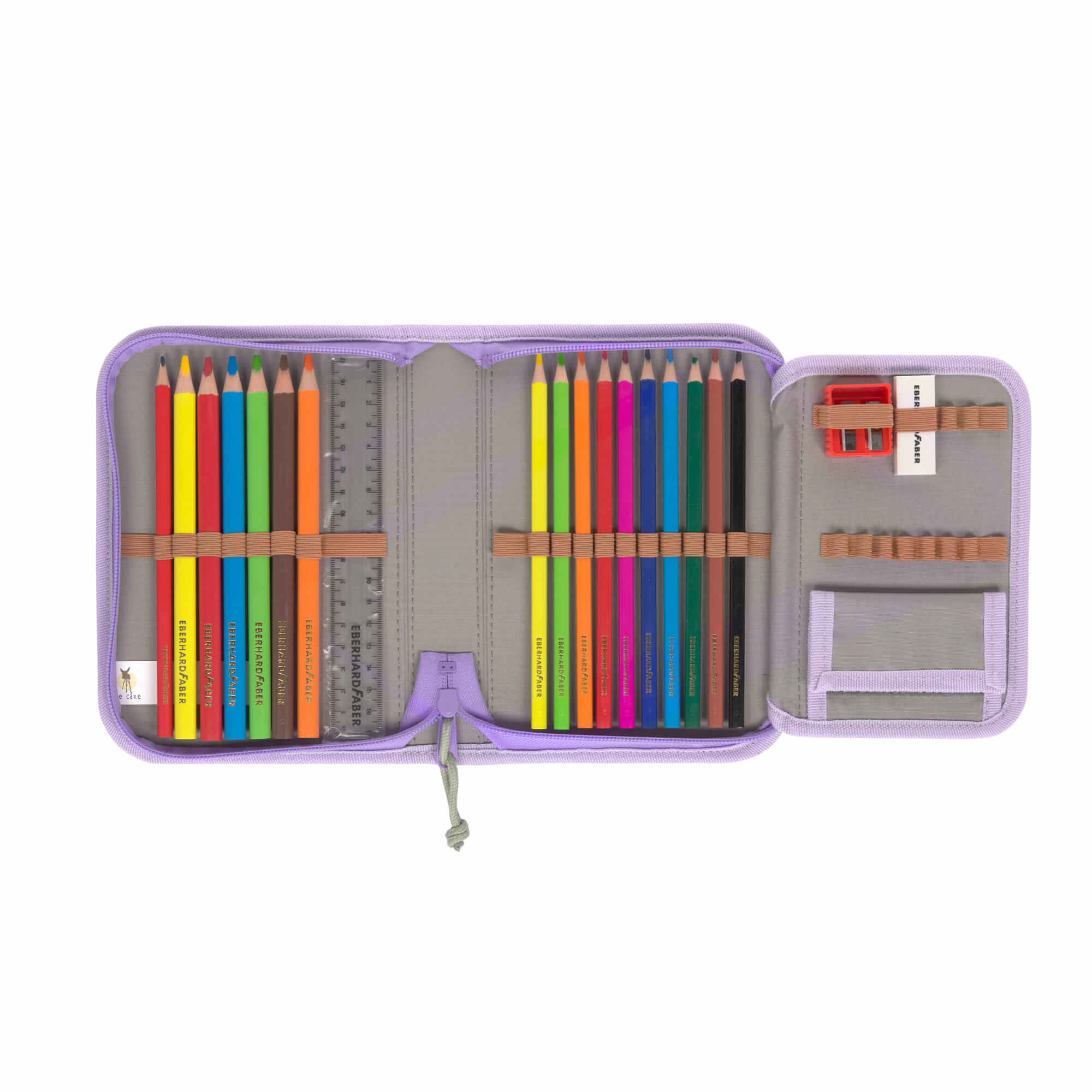 Lässig Schulranzen Set 7-teilig Flexy Unique violet/lavendar