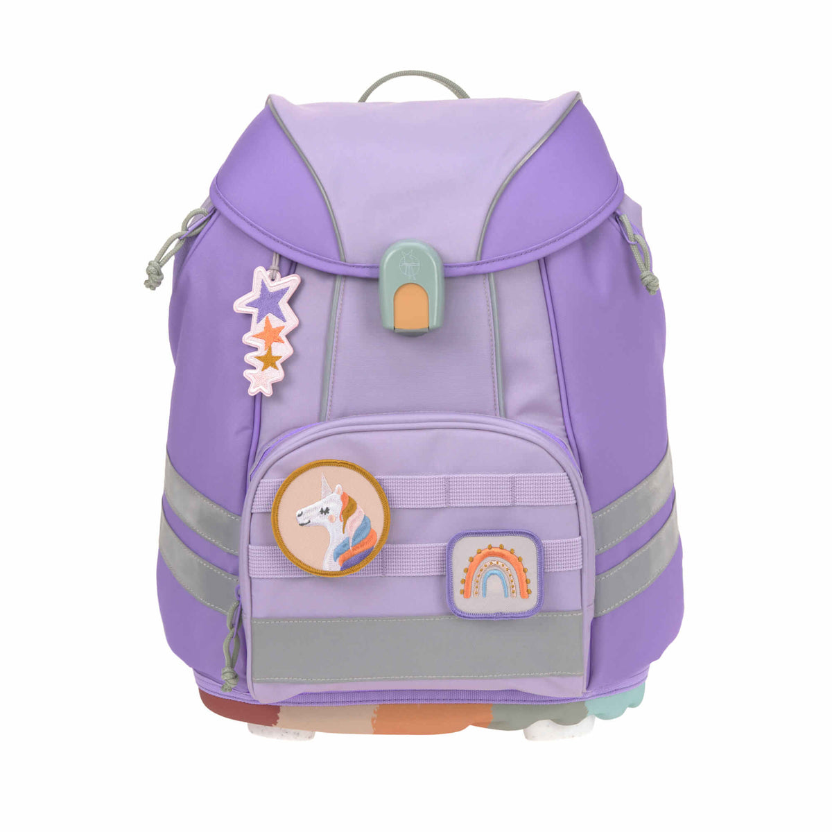 Lässig Schulranzen Set 7-teilig Flexy Unique violet/lavendar