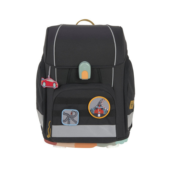 Lässig Schulranzen Set 7-teilig Boxy Unique Black