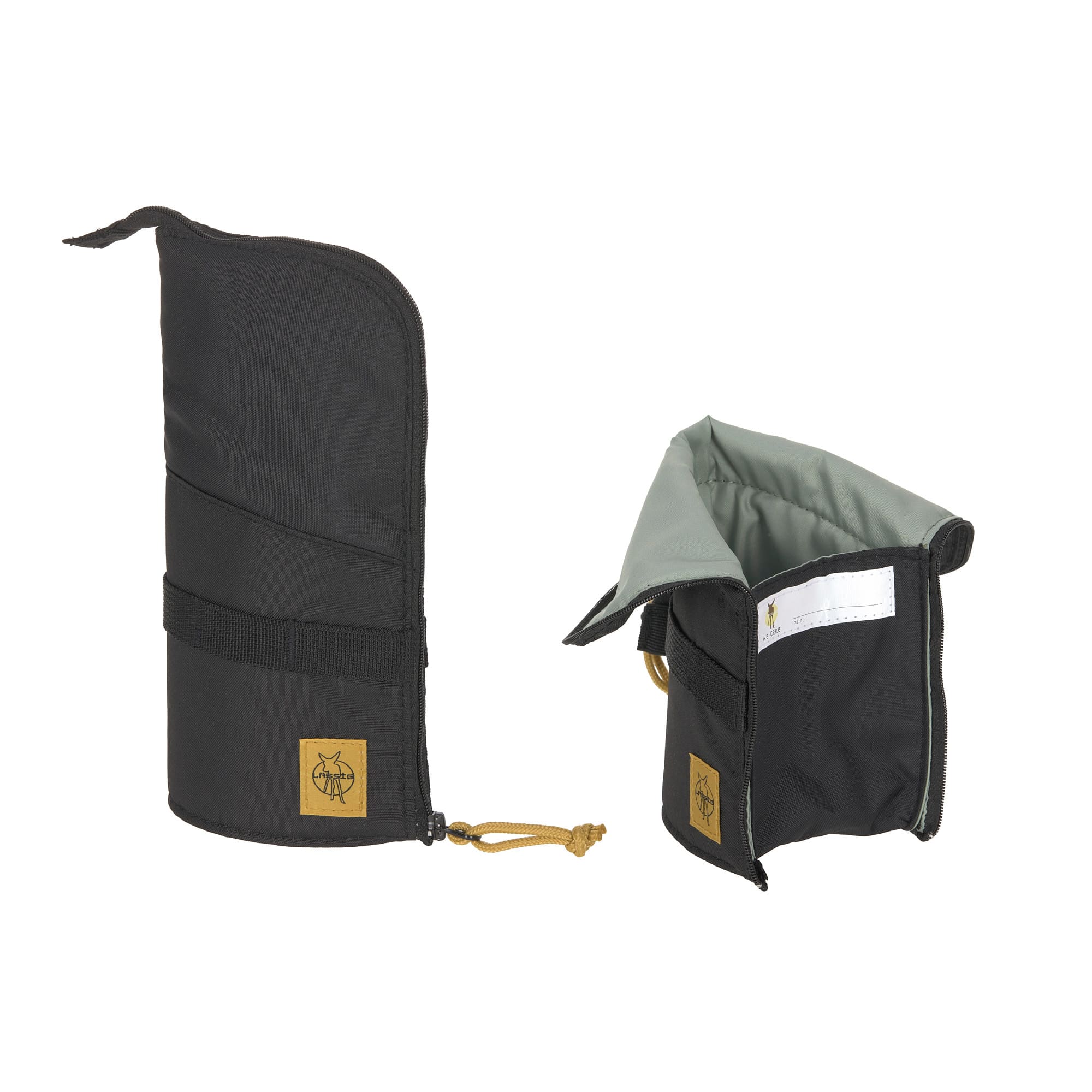 Lässig Schulranzen Set 7-teilig Boxy Unique Black