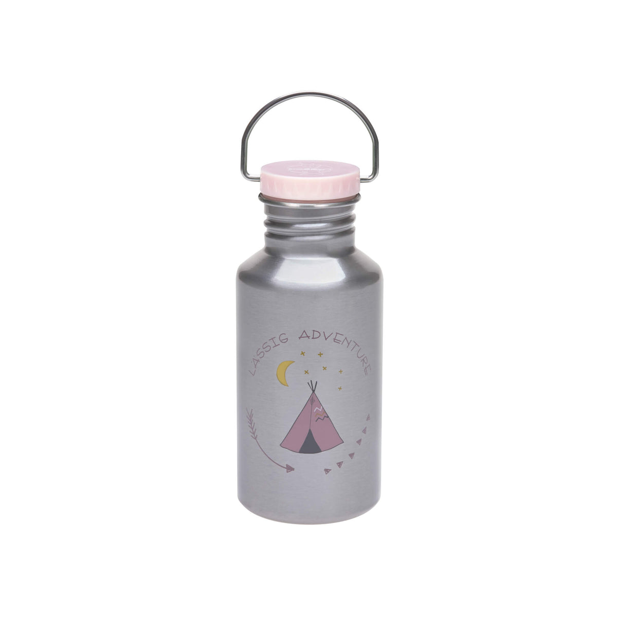 Lässig Edelstahl Trinkflasche Bottle Stainless Steel