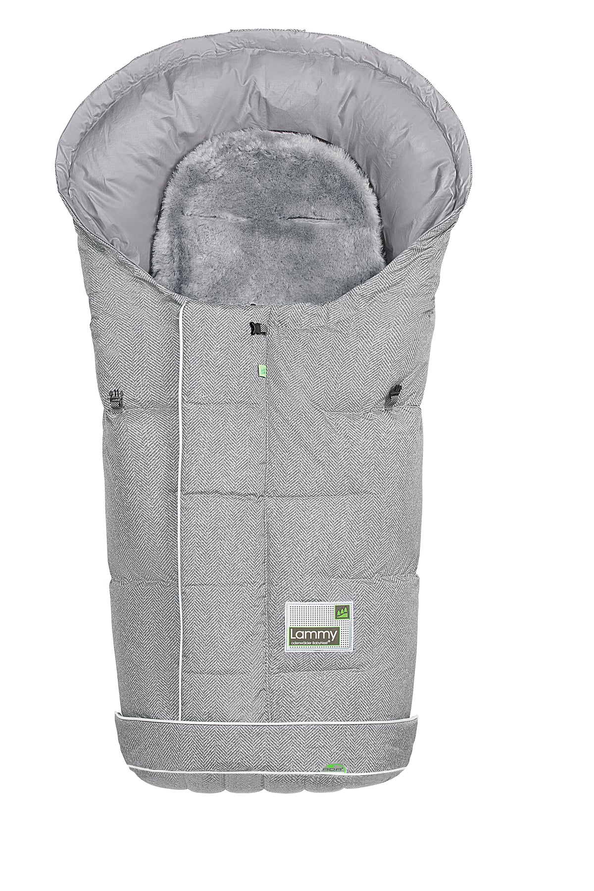 Odenwälder Lammy Fusssack Soft Grey *Sale*