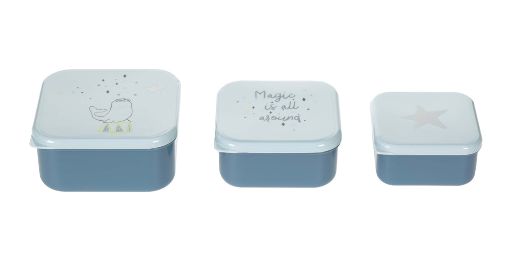 Lässig Snack-Boxen-Set / Snackboxes