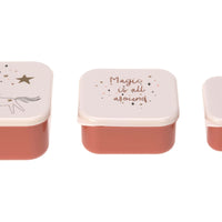 Lässig Snack-Boxen-Set / Snackboxes