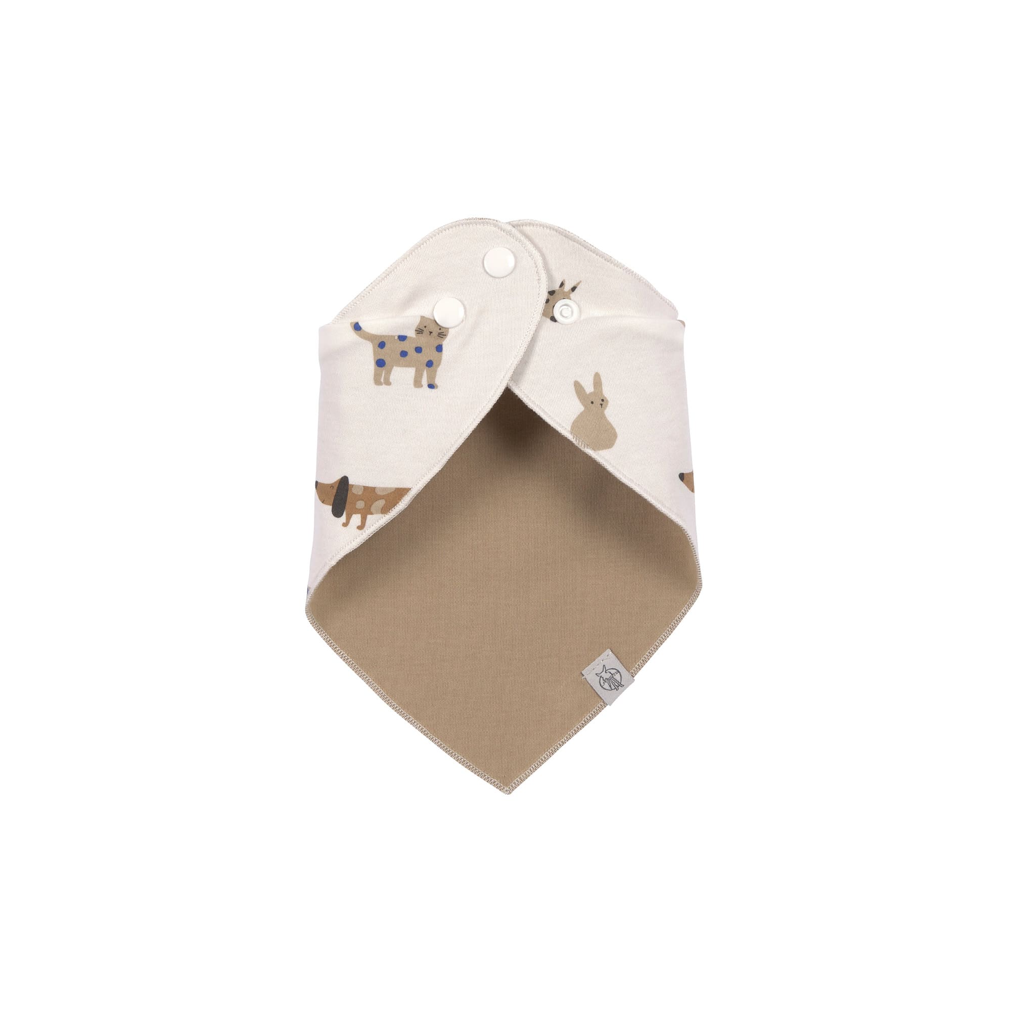 Lässig Dreieckstuch Baby (2 Stk) - Bandana Little Mateys Royal Blau