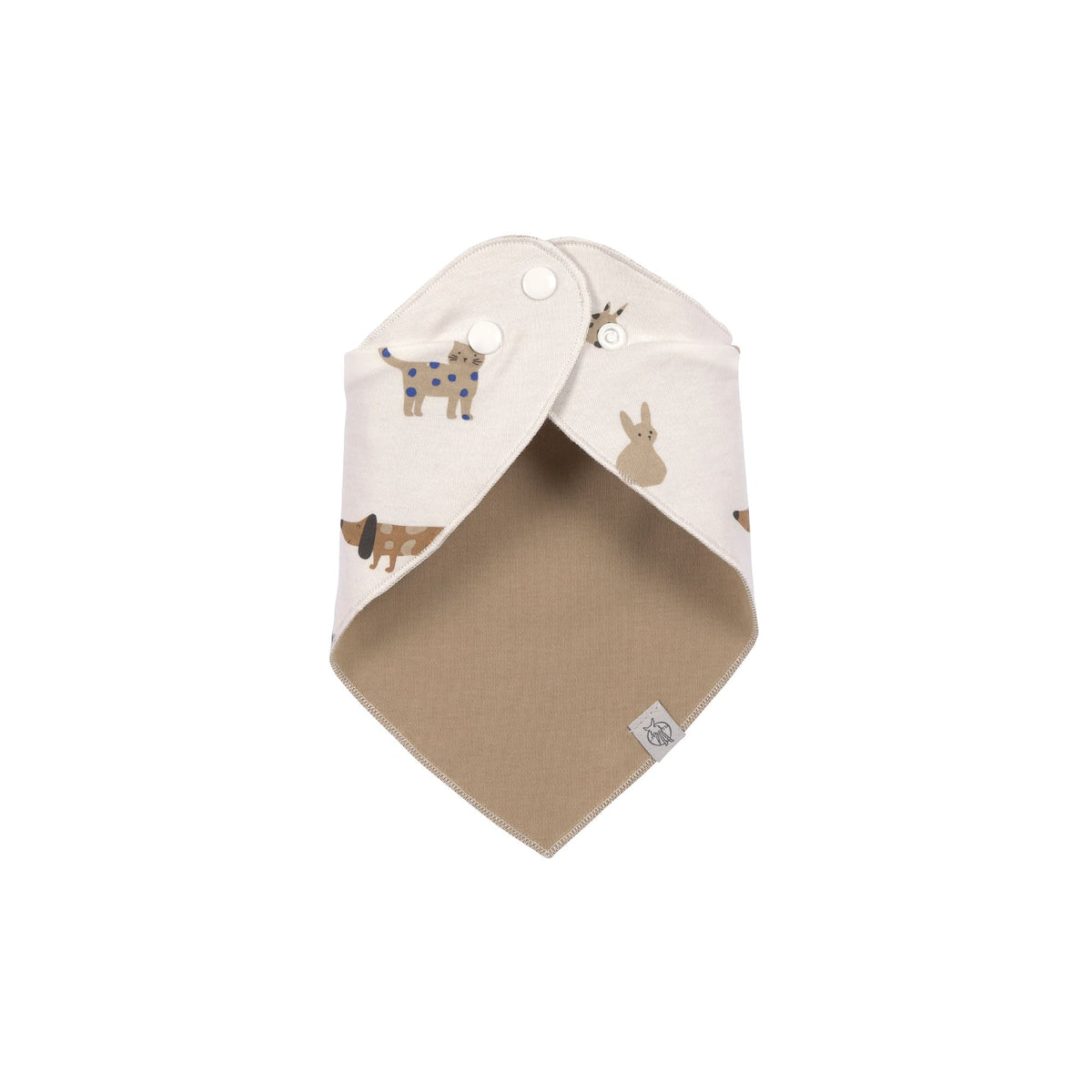 Lässig Dreieckstuch Baby (2 Stk) - Bandana Little Mateys Royal Blau