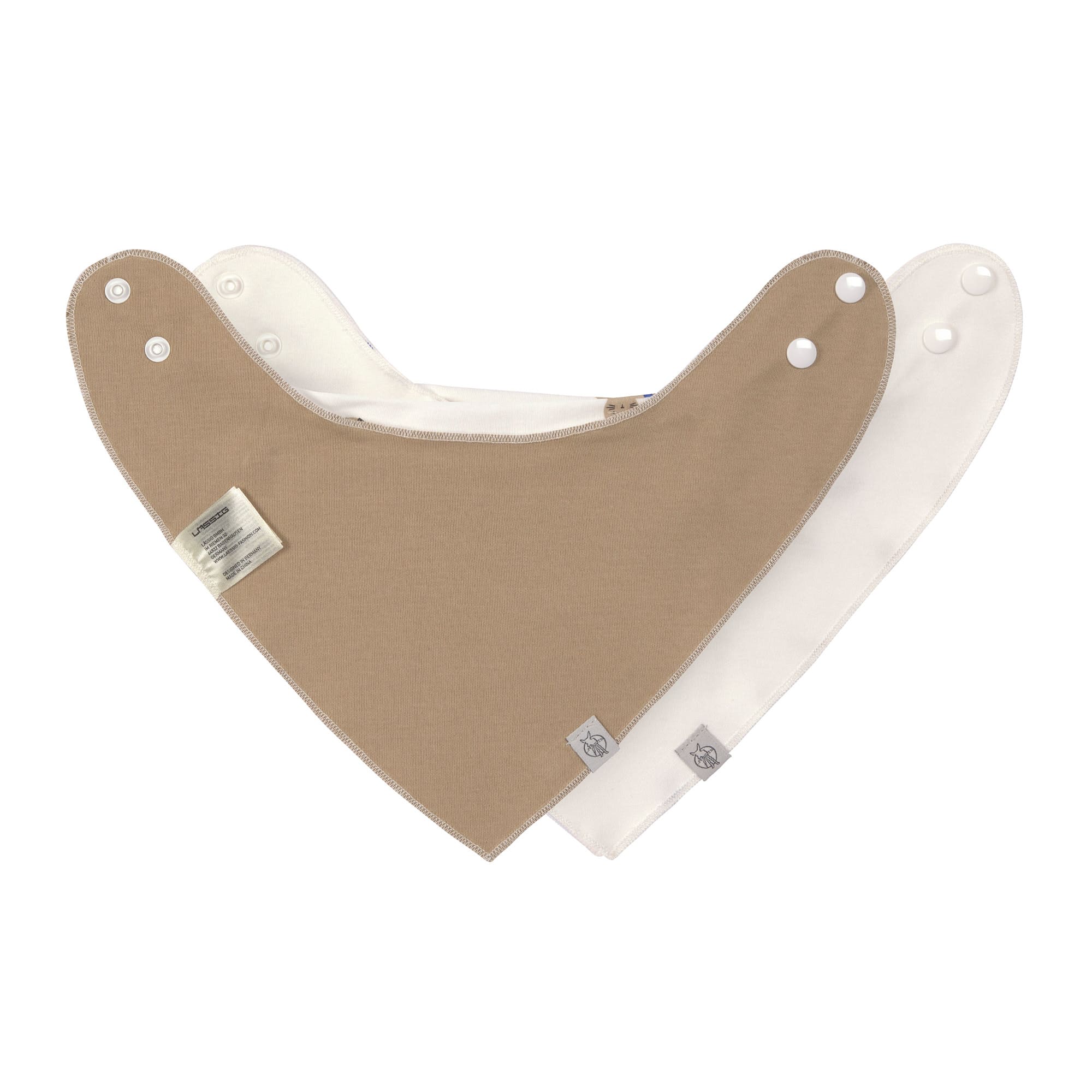 Lässig Dreieckstuch Baby (2 Stk) - Bandana Little Mateys Royal Blau