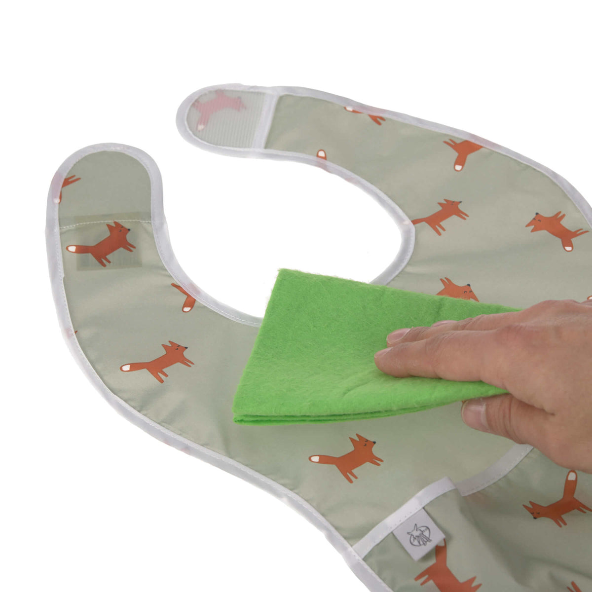 Lässig Lätzchen mit Auffangtasche 2er Pack Little Forest Fuchs