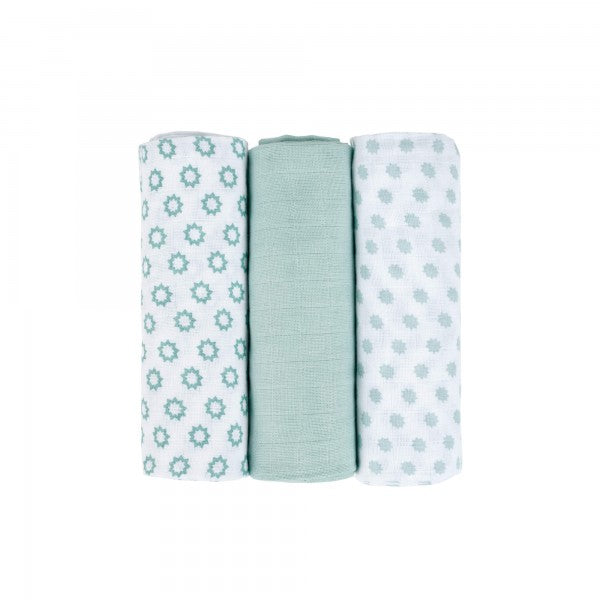 Lässig Muslin Swaddle &amp; Burp Blankets L