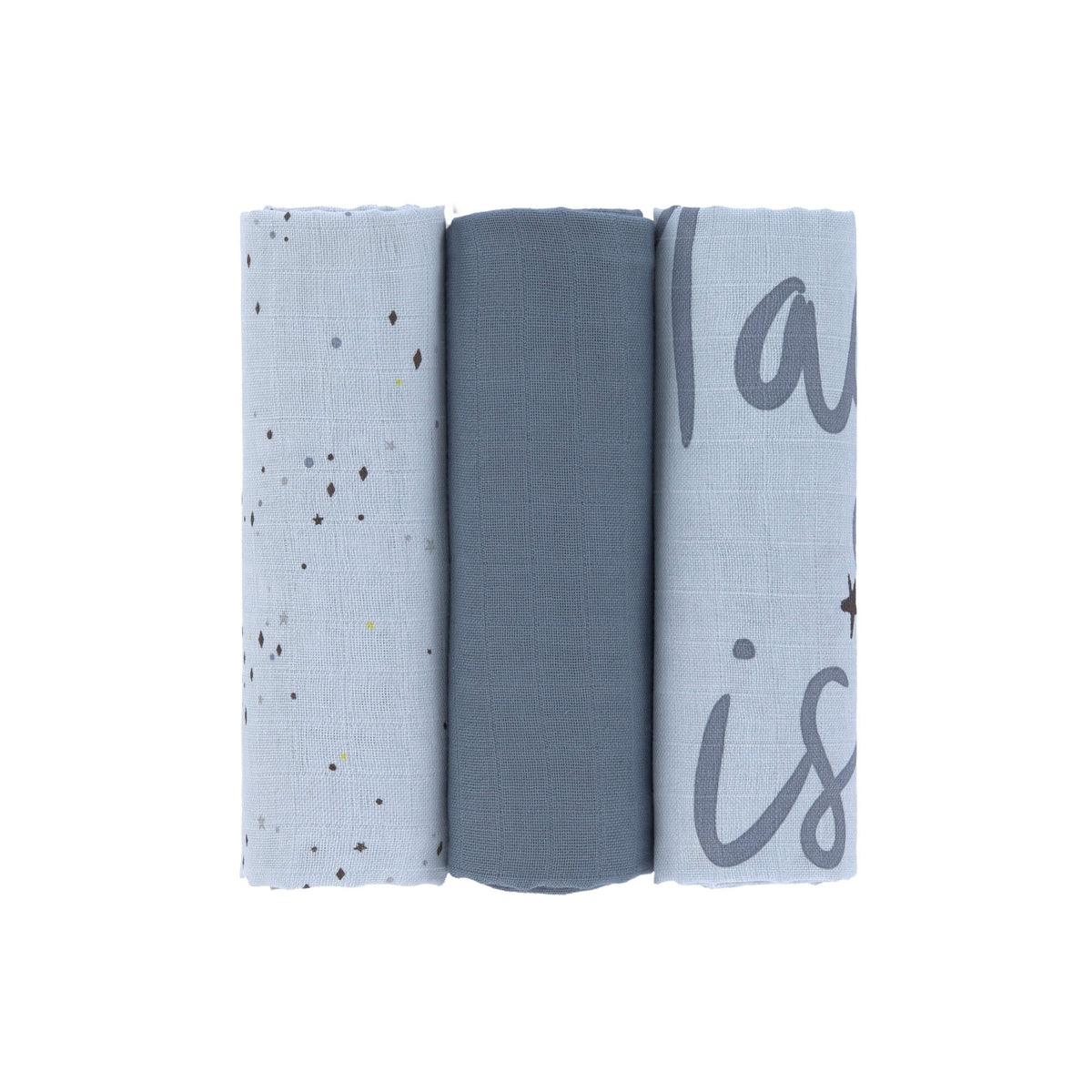 Lässig Muslin Swaddle &amp; Burp Blankets L