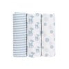 Lässig Muslin Swaddle & Burp Blankets L