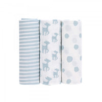 Lässig Muslin Swaddle & Burp Blankets L