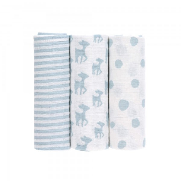 Lässig Muslin Swaddle &amp; Burp Blankets L