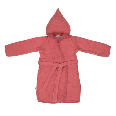 Lässig Muslin Bademantel Rosewood