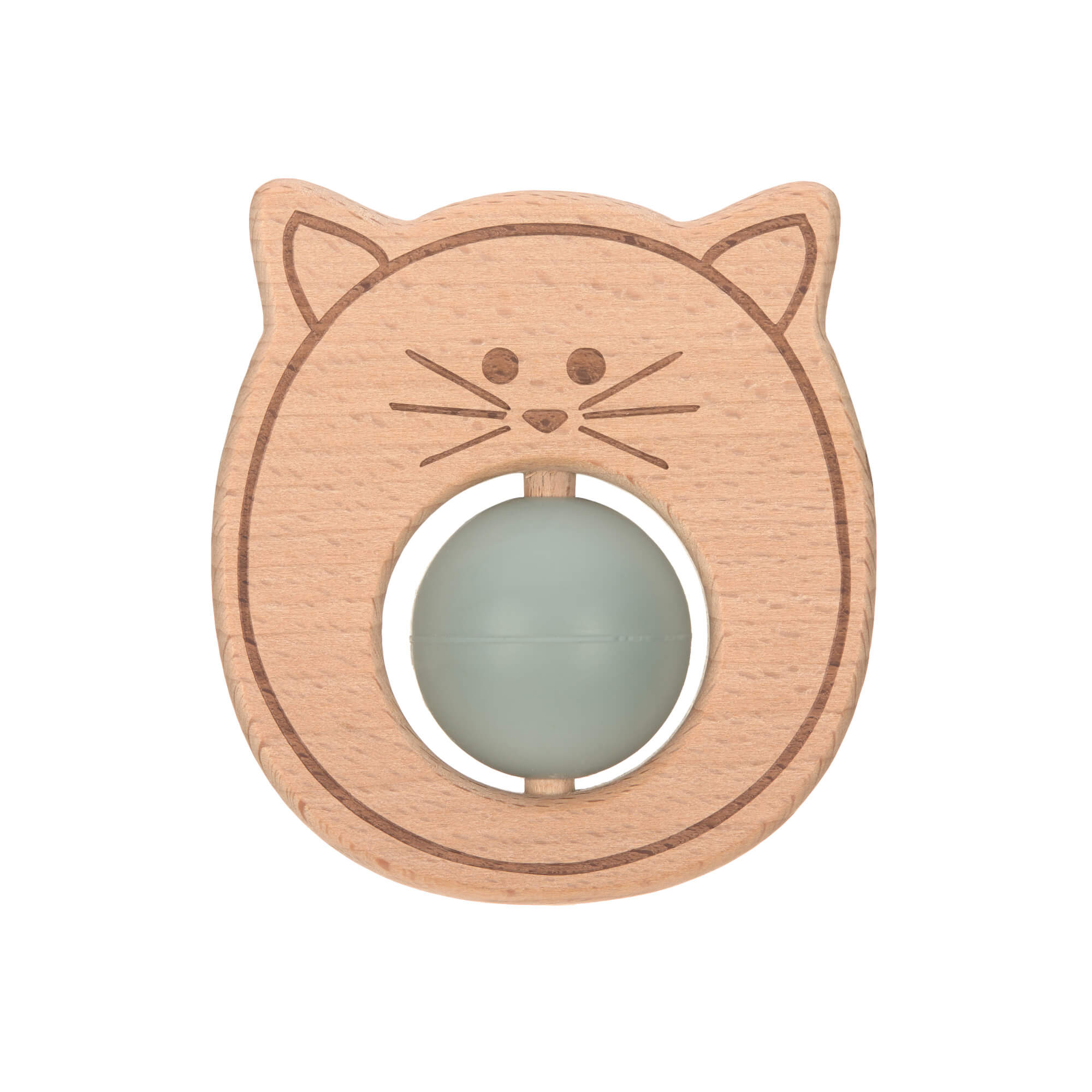 Lässig Greifling mit Beisshilfe