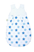 Odenwälder Jersey-Sommerschlafsack Sterne 70cm blau