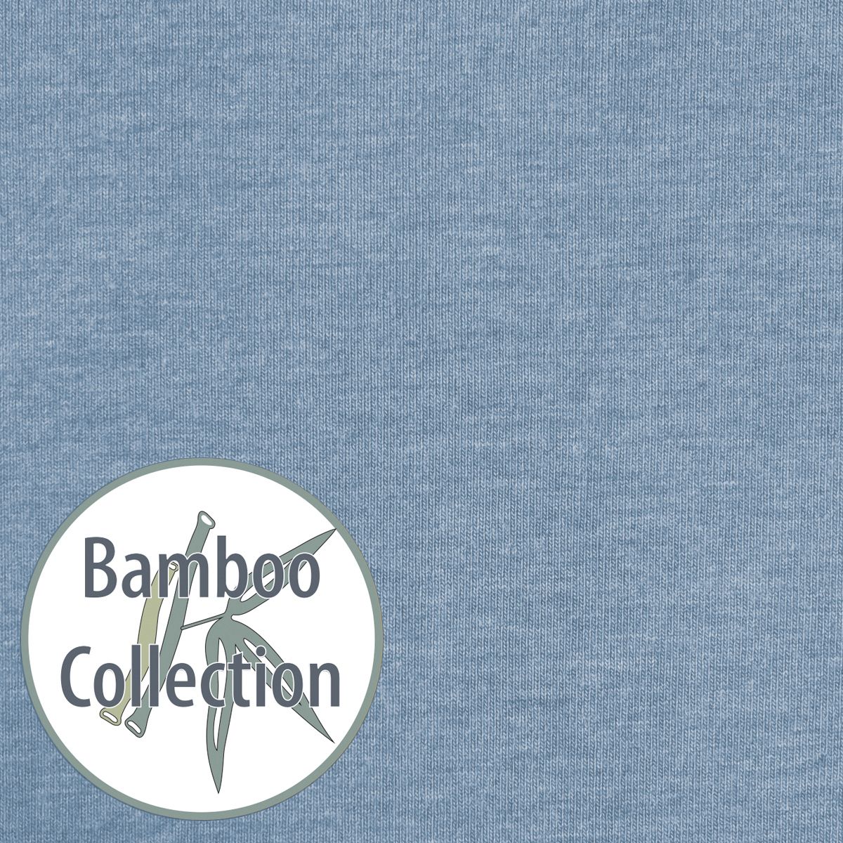 Theraline Kinderkopfkissen inkl. Bezug Dessin 154 &quot;Melange Blau-grau&quot; Bamboo Collection