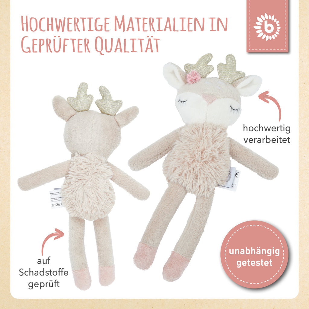 Bieco Spielfigur Reh Ella mit Rassel