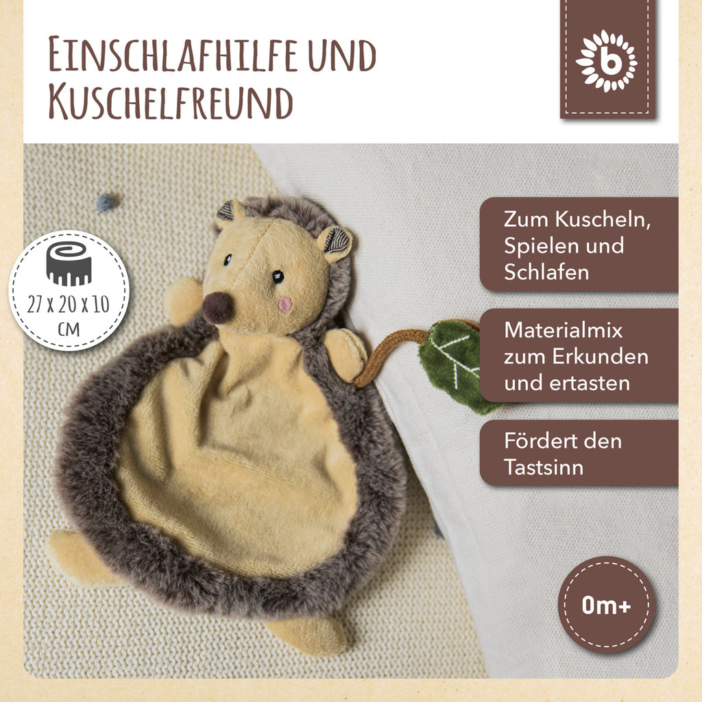 Bieco Schmusetuch Igel Piksi