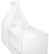 Bettset  Mini Elephant grau 4tlg. inkl. gratix Fixleintuch Tencel