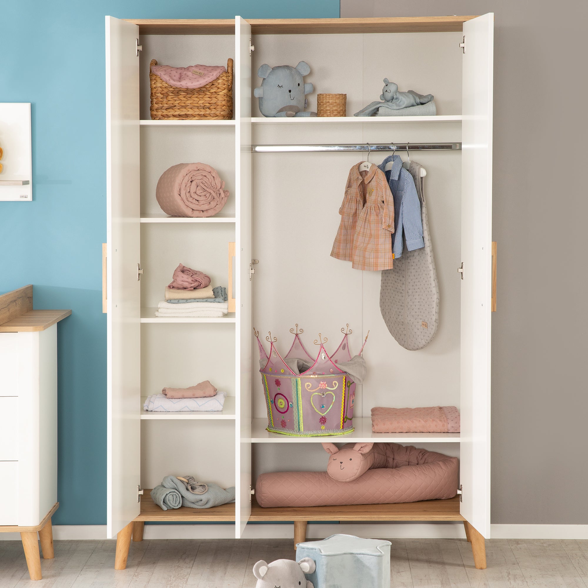 Roba Kleiderschrank 3-türig Pauline