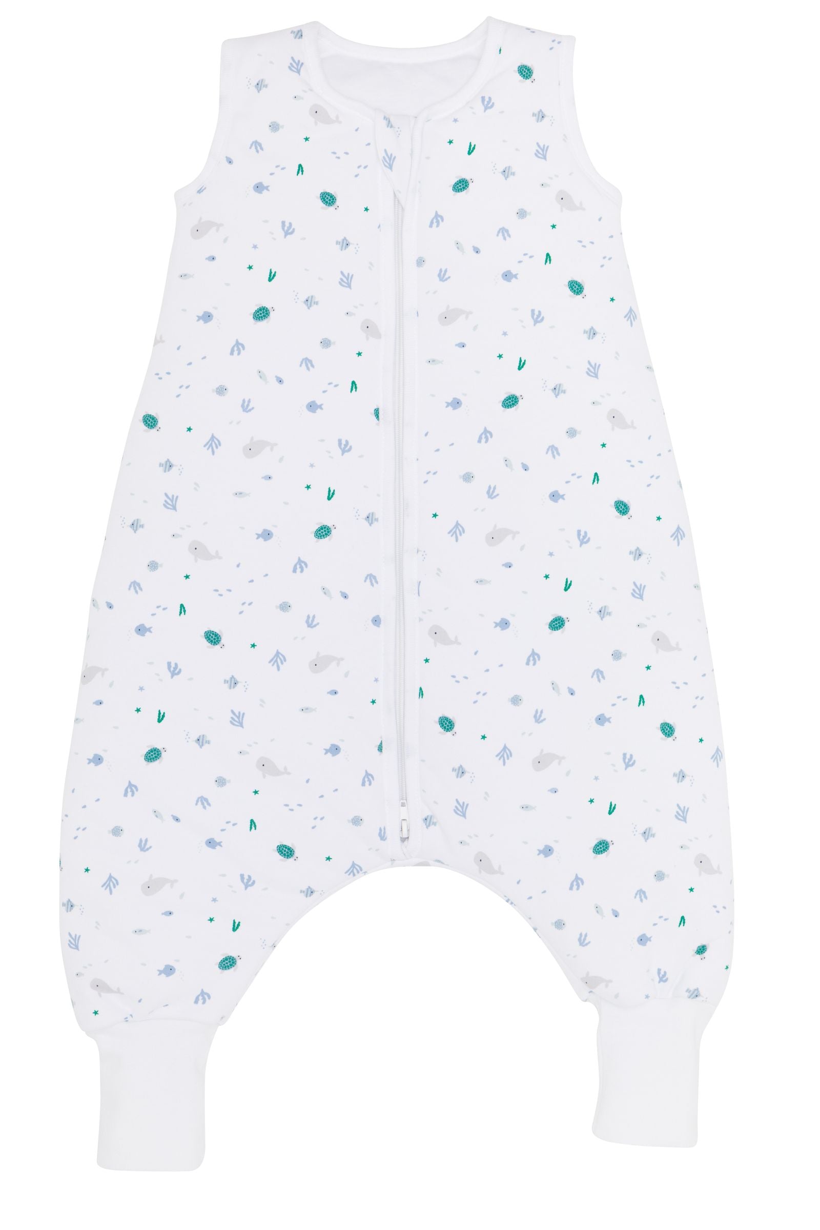 Fillikid Schlafsack mit Beinen - Ocean weiss