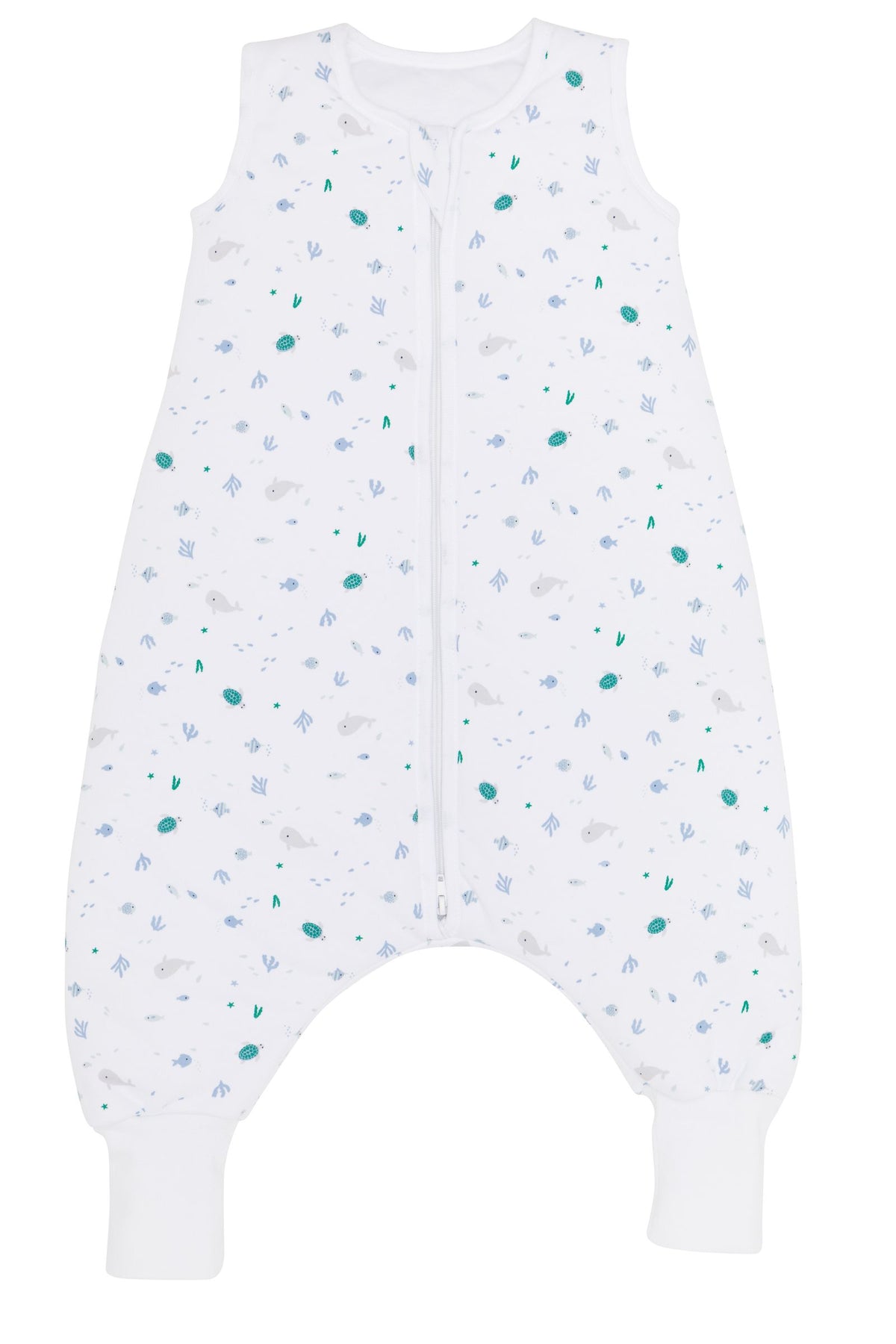 Fillikid Schlafsack mit Beinen - Ocean weiss