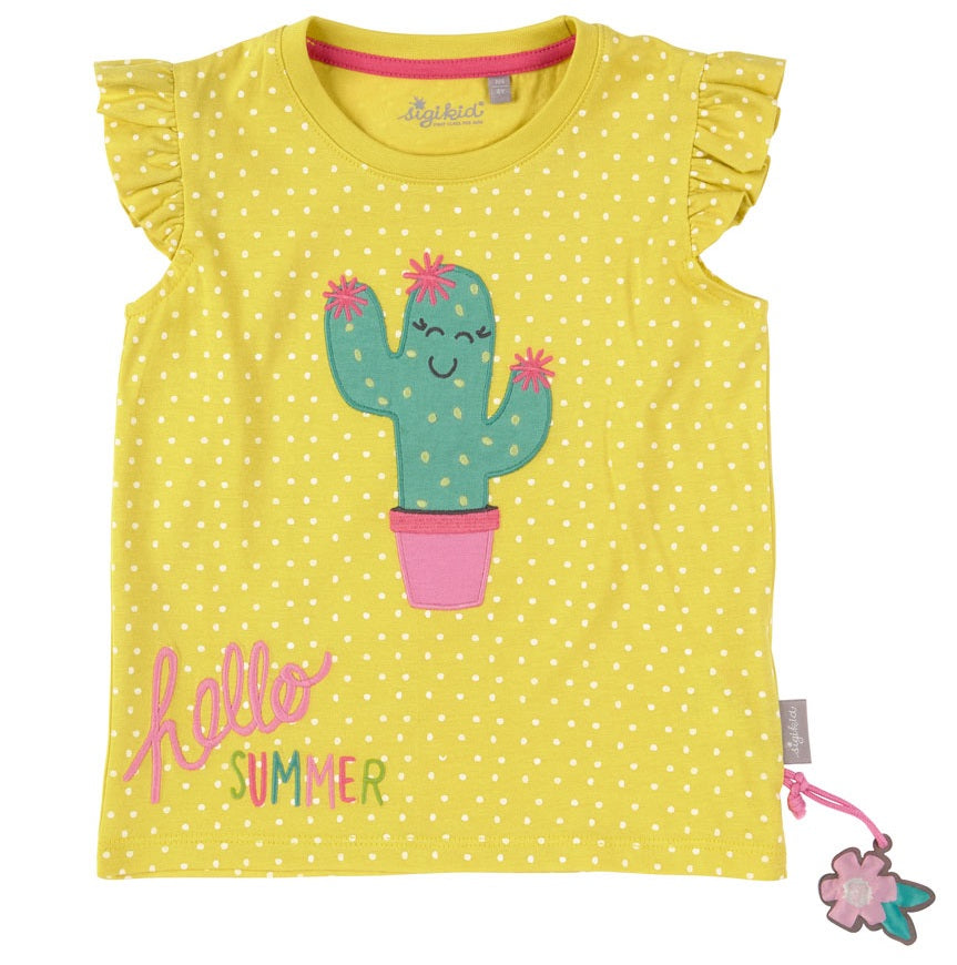 Sigikid Mädchen T-Shirt Hello Summer